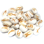 Runas de la India Ágata Blanca
