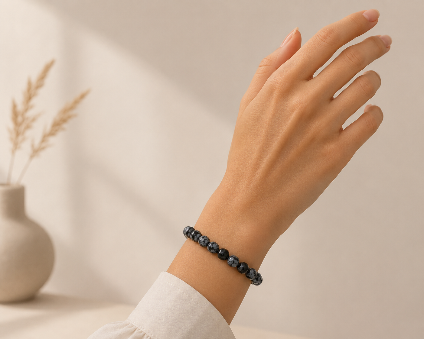 Pulsera Índigo Gabbro 8mm