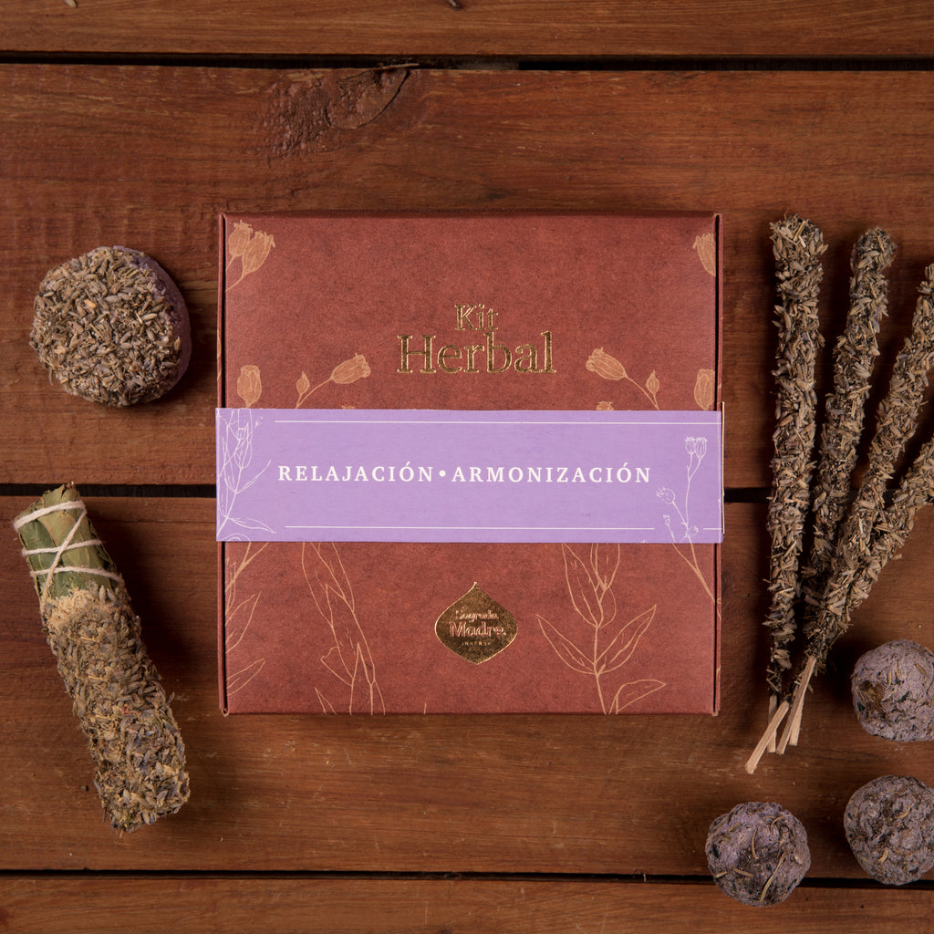 Kit Herbal Relajación y Armonización Sagrada Madre