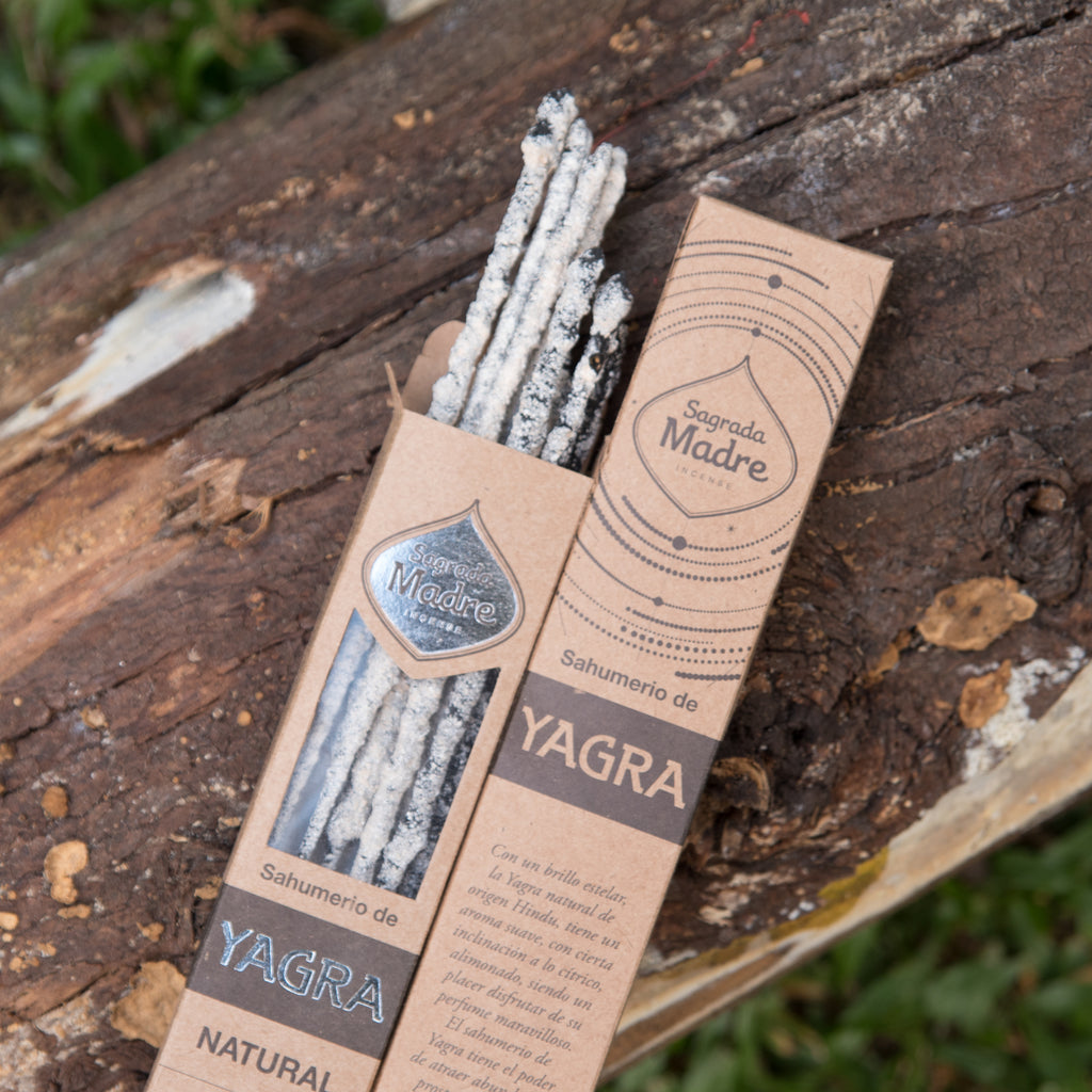 Pack de Incienso de Yagra Natural x8