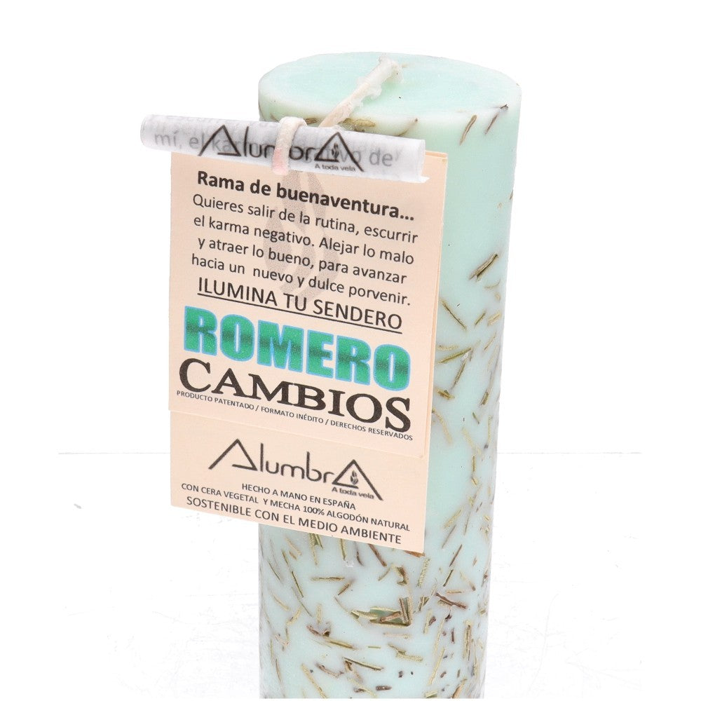 Vela Artesanal Ritualizada Cambios