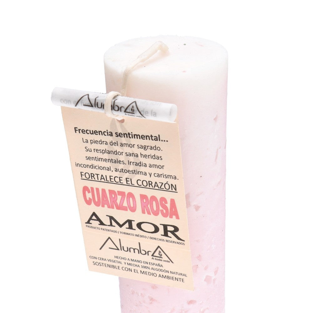 Vela Artesanal Ritualizada Amor