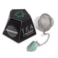 Colador de Infusión y Té Aventurina Verde