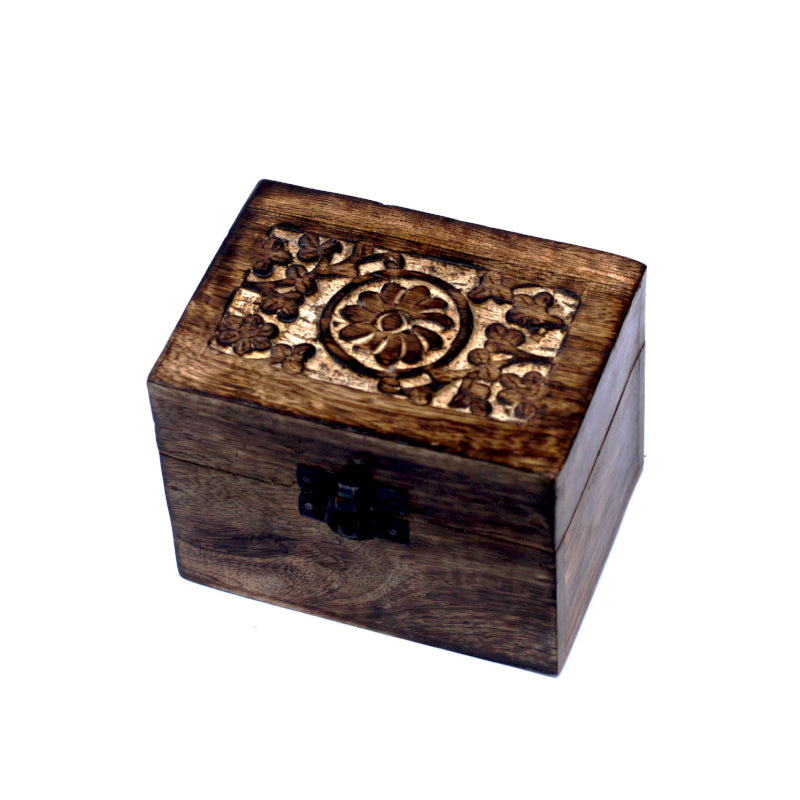 Caja de Madera de Mango para esencias