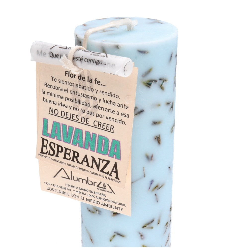 Vela Artesanal Ritualizada Esperanza