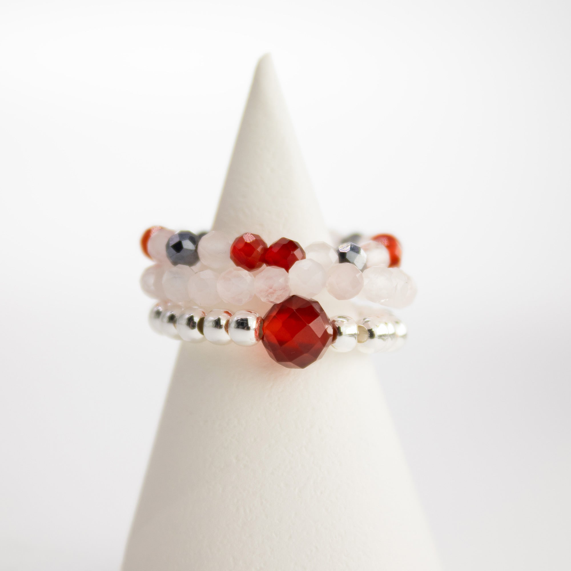 Set Anillos Love and Flame