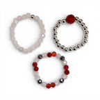 Set Anillos Love and Flame