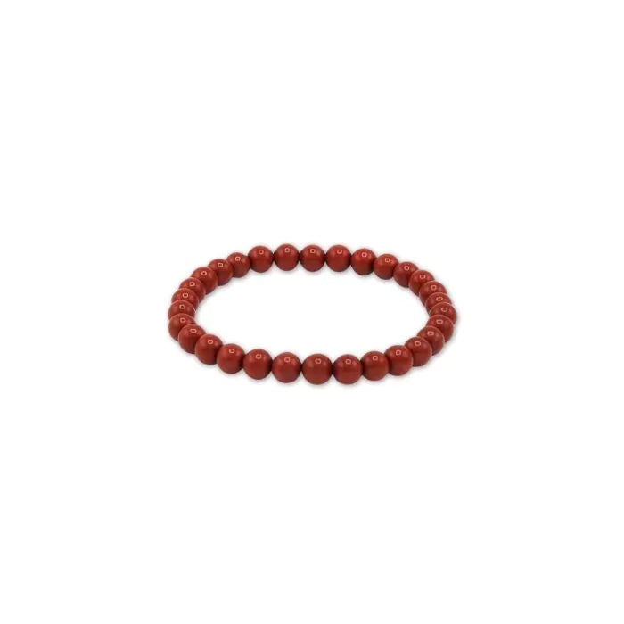 Pulsera Jaspe Rojo 6mm