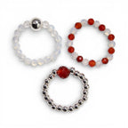 Set Anillos Blood Moon