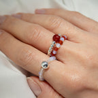 Set Anillos Blood Moon