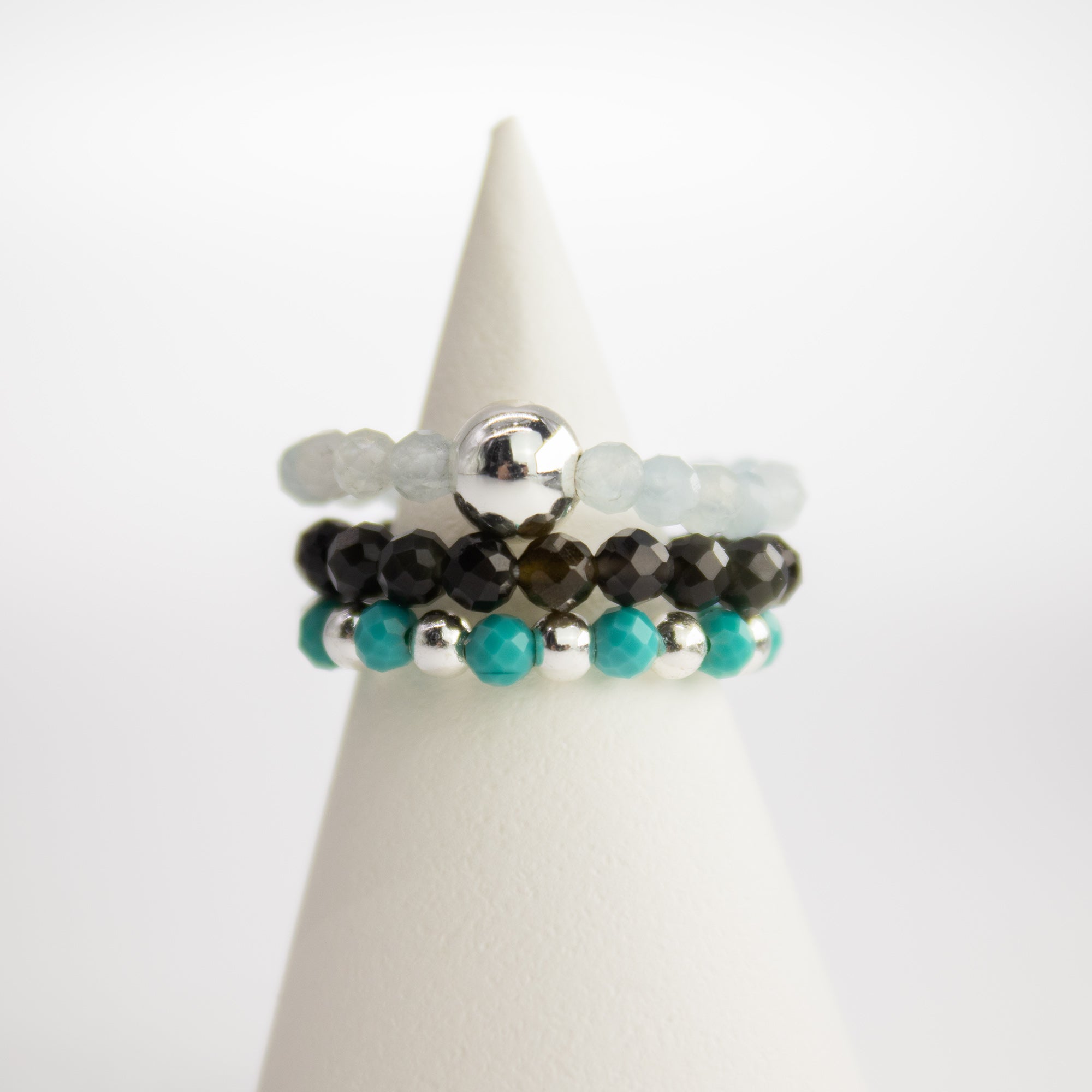 Set Anillos Endless Ocean