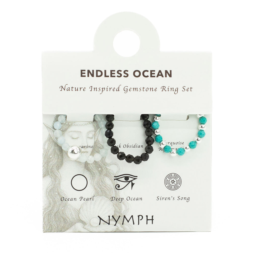 Set Anillos Endless Ocean