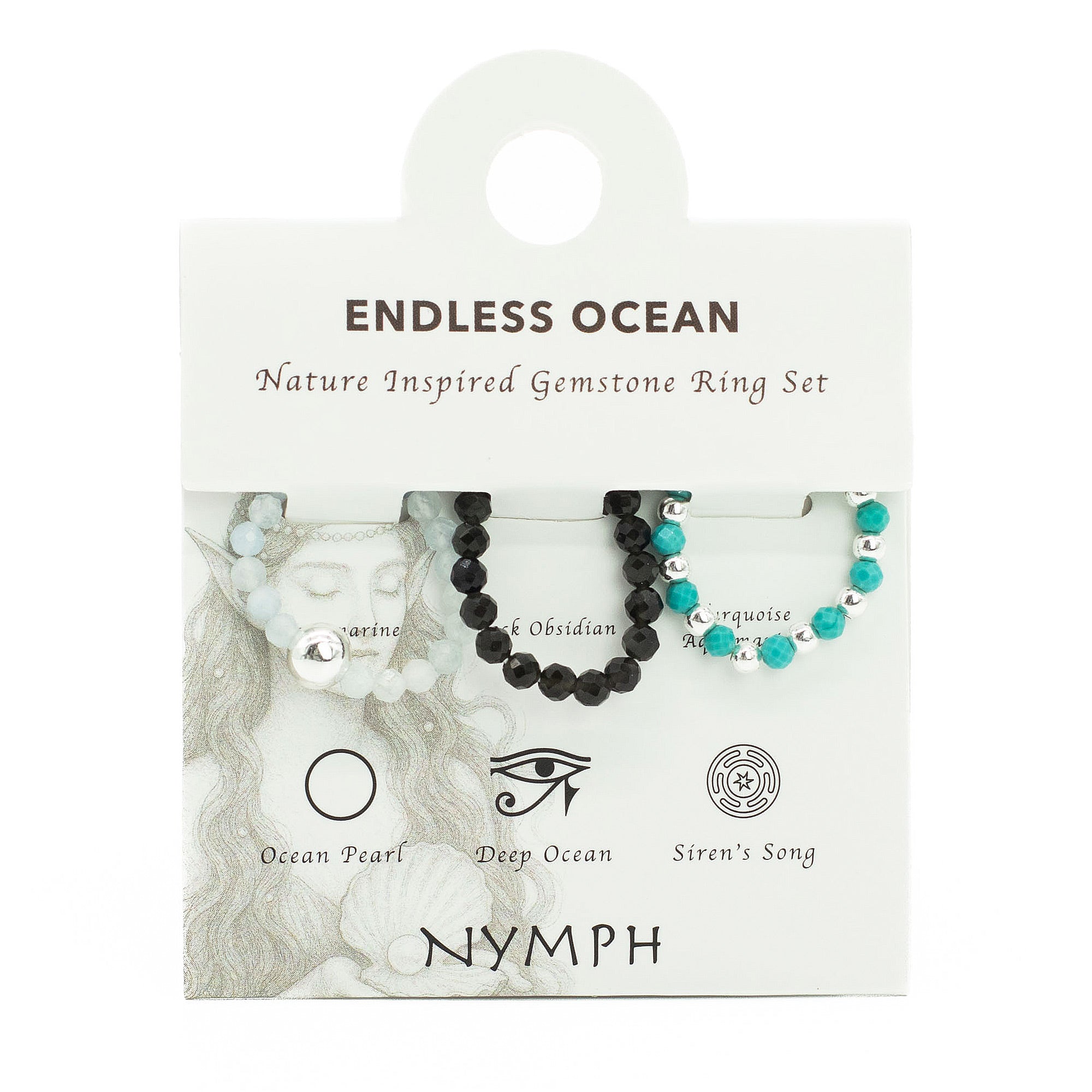 Set Anillos Endless Ocean