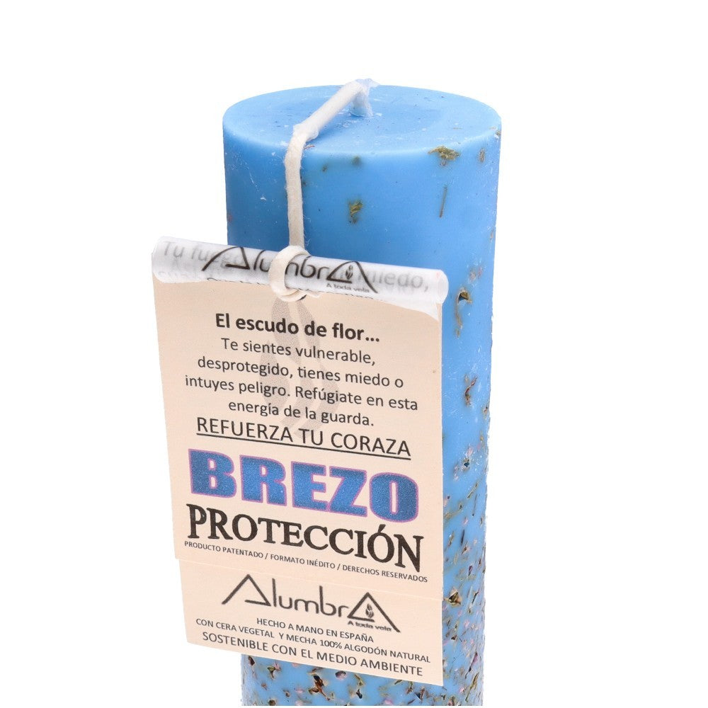 Vela Artesanal Ritualizada Protección
