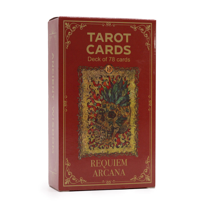 Cartas del Tarot Arcanos del Réquiem con Libro Guía