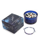 Vela del Zodíaco con Pulsera de Piedras Preciosas