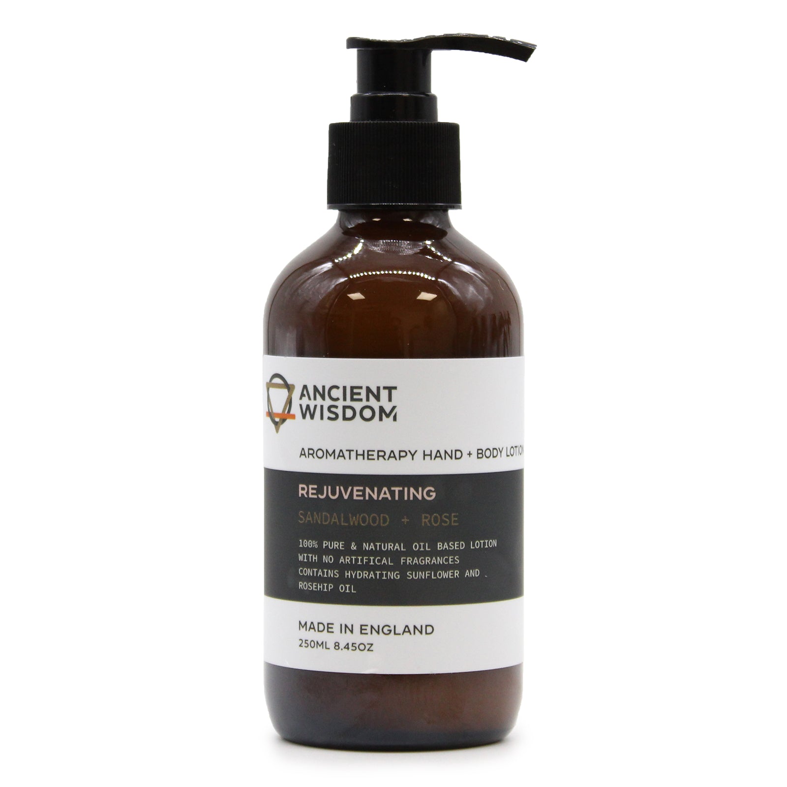 Loción de manos y cuerpo de Sándalo y Rosa 250ml
