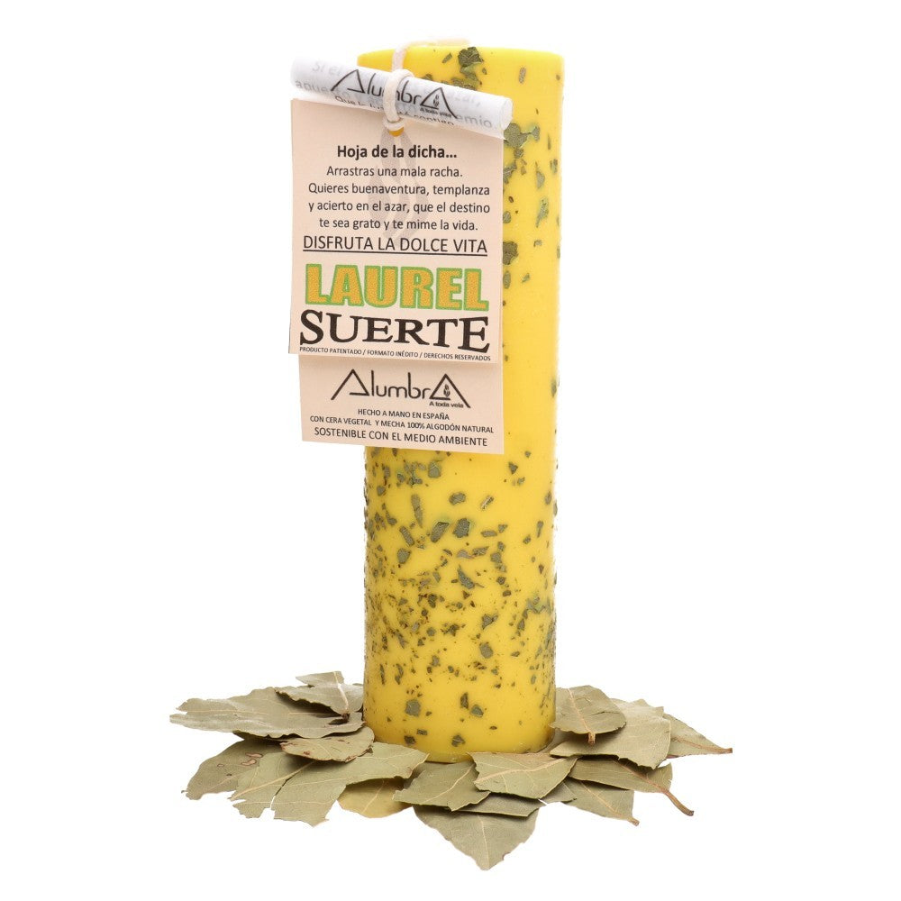 Vela Artesanal Ritualizada Suerte