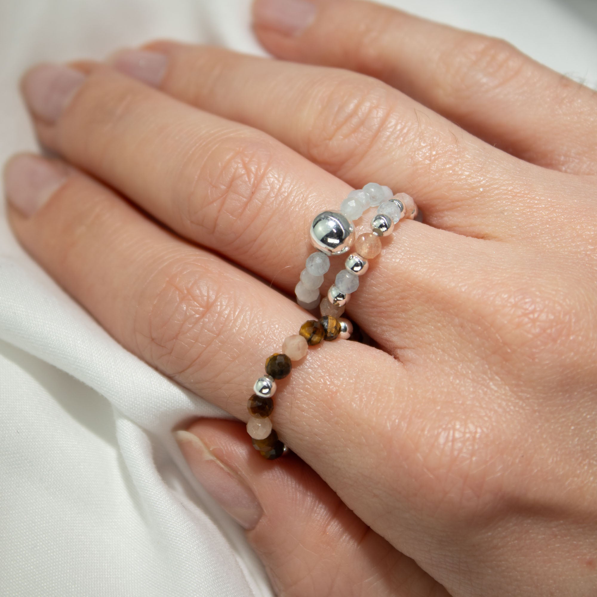 Set Anillos Sea Sunset