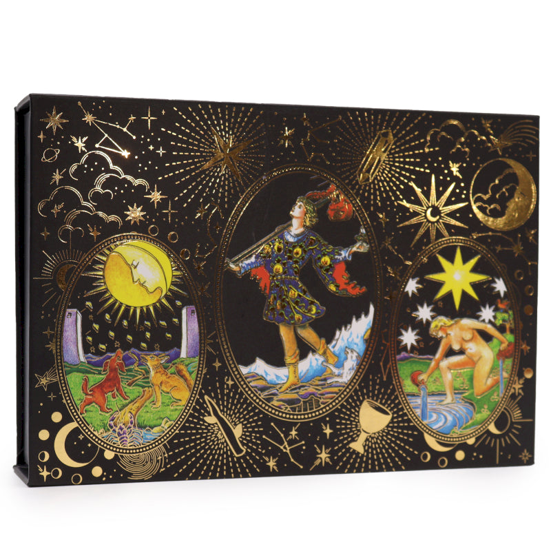 Set Tarot con Lámina de Oro