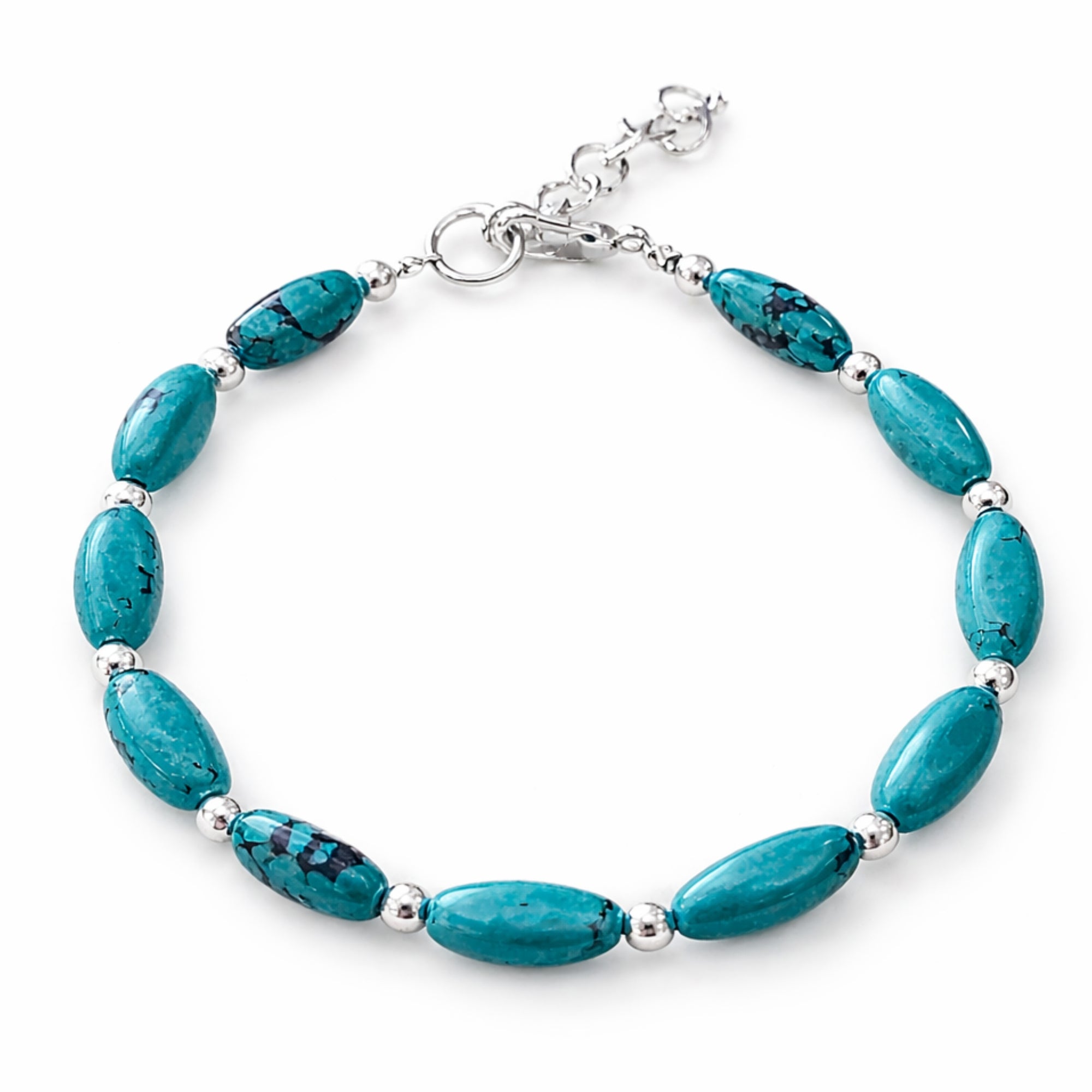 Conjunto Collar y Pulsera Turquesa
